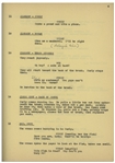 Moe Howard's 23pp. Script From May 1940 for The Three Stooges Film ''Cookoo Cavaliers'', Working Title ''Beauty a la Mud'' -- Annotations in Moe's Hand Throughout -- Stapled Without Covers, Very Good